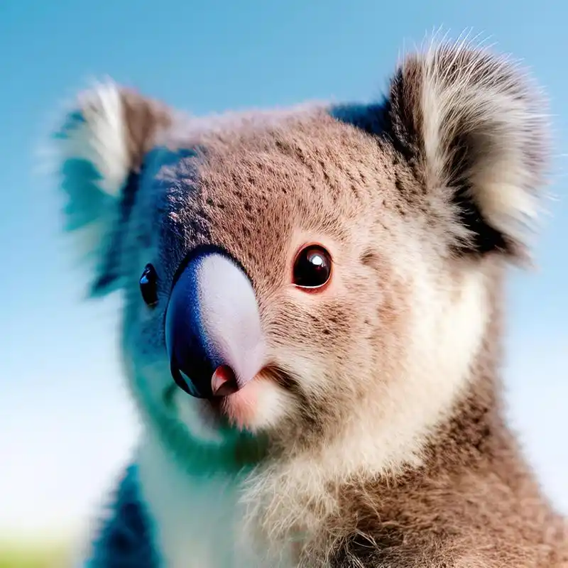 遇见一只呆萌的小可爱 #考拉