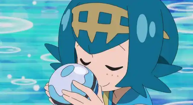 神奇宝贝新番,水莲收服"杀马特"伊布,水精灵进化位置预订!