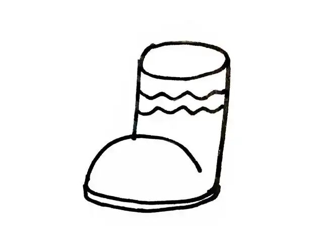 亲子简笔画鞋素材|10款鞋的画法,跟着步骤画,零基础也能学会