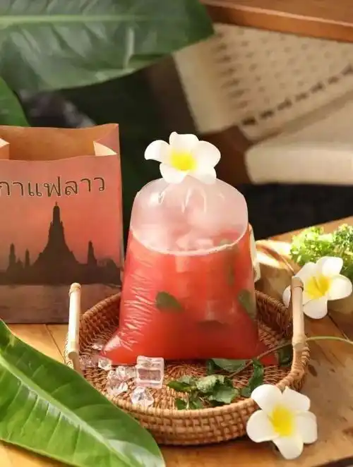 梦金兰老挝冰咖啡一秒领略美味与颜值并存的味道