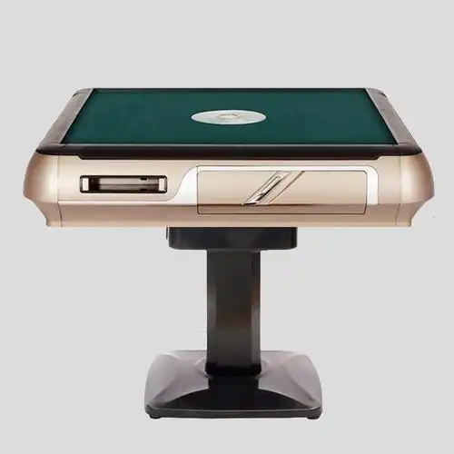 上海雀友麻将机四口全自动静音折叠款餐桌两用可充电过山车棋牌桌5