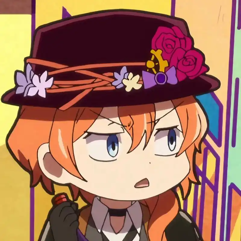 文豪野犬 中原中也 中也表情包真的卡哇伊