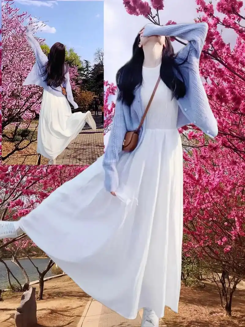 长裙飘飘,宛若仙境,美不胜收!