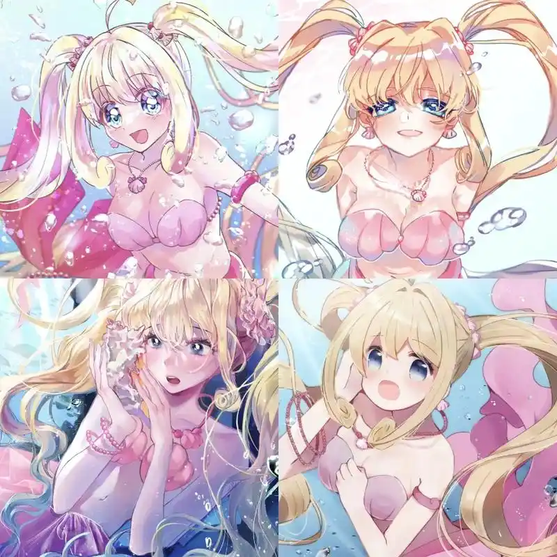 七彩的微风~#二次元 #人鱼的旋律 #露亚 #动漫女头 #动 - 抖音