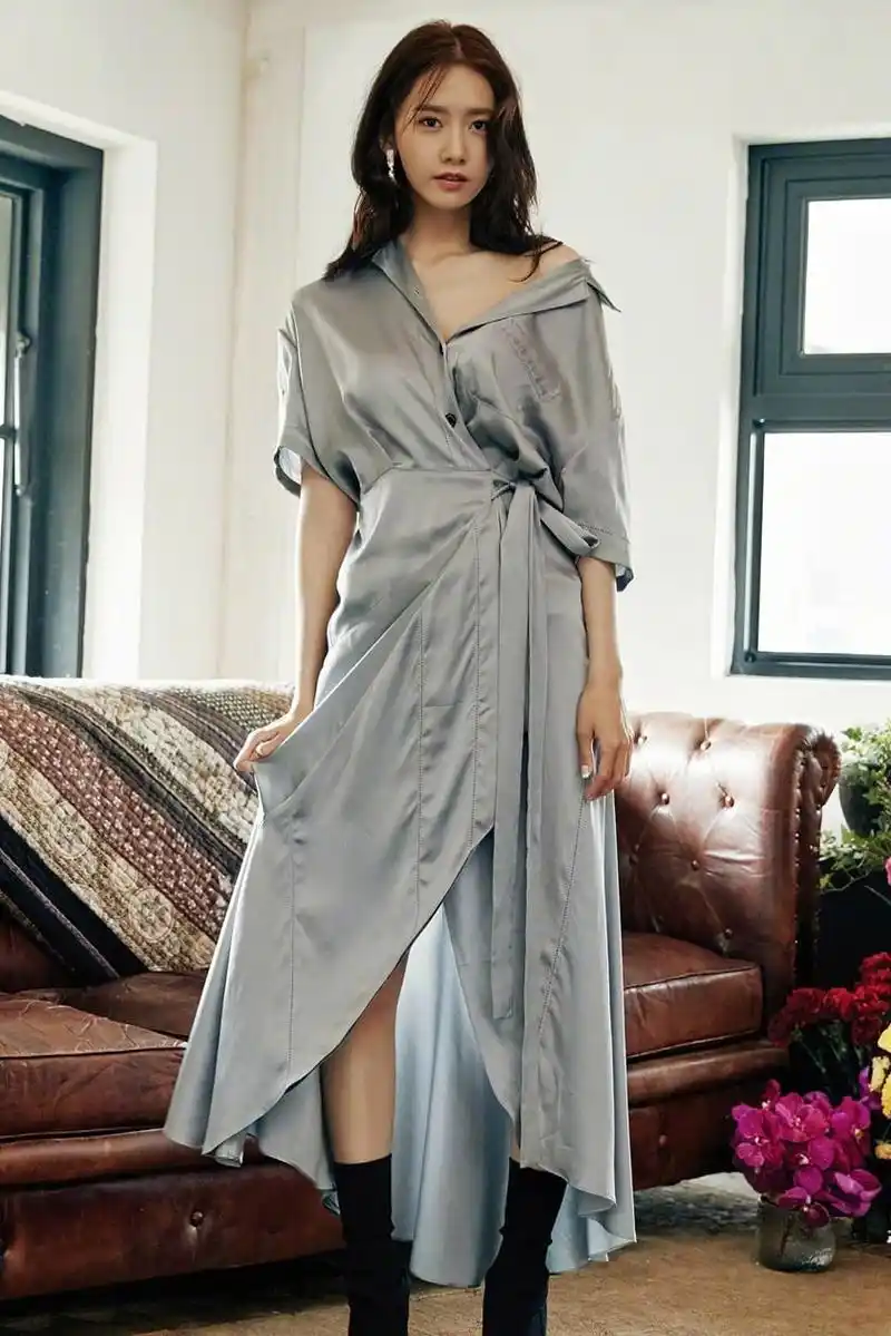 林允儿最新杂志写真图片