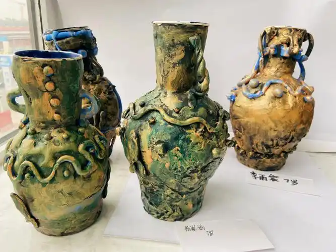 黏土手工青铜器