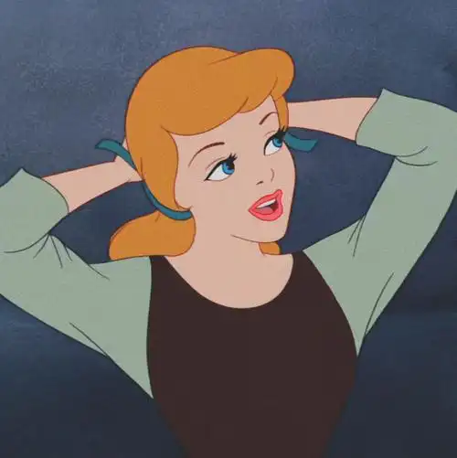 迪士尼《灰姑娘》自截 复古动漫头像