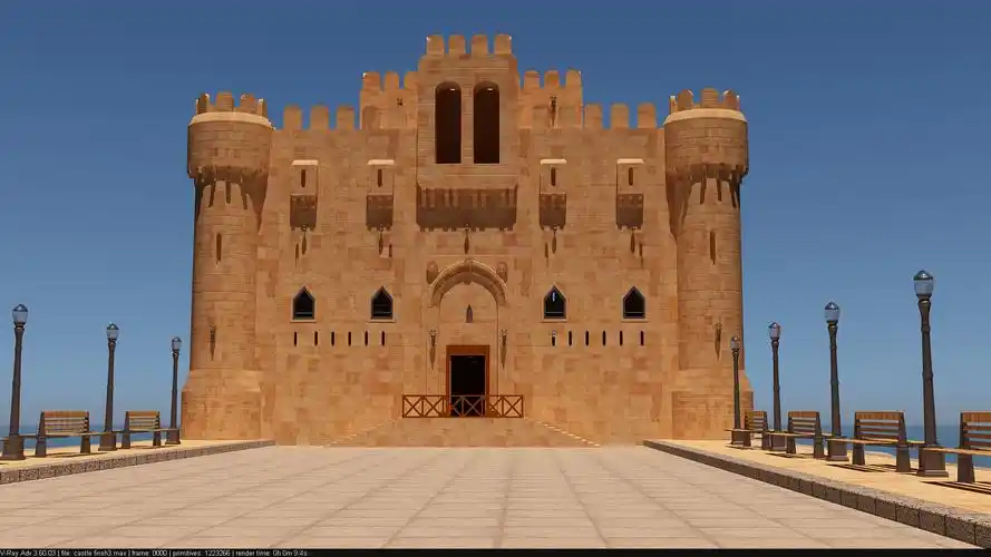 城堡3d模型 - turbosquid 1050916