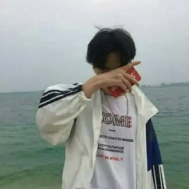 阳光真人男生小清新头像