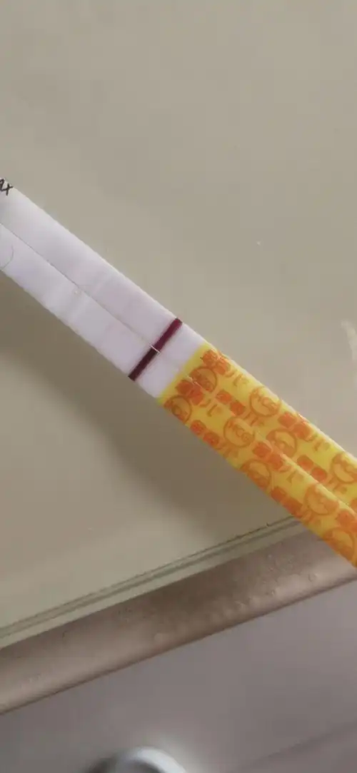 [试管婴儿]囊胚移植第五天测出来了一点点印