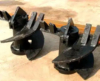 大品牌南康长螺旋打桩机|长螺旋钻头|合金钻头|基础桩机|鼎峰