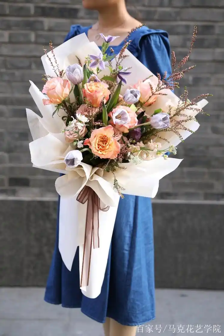 马克花艺|韩式花束包装照片展示