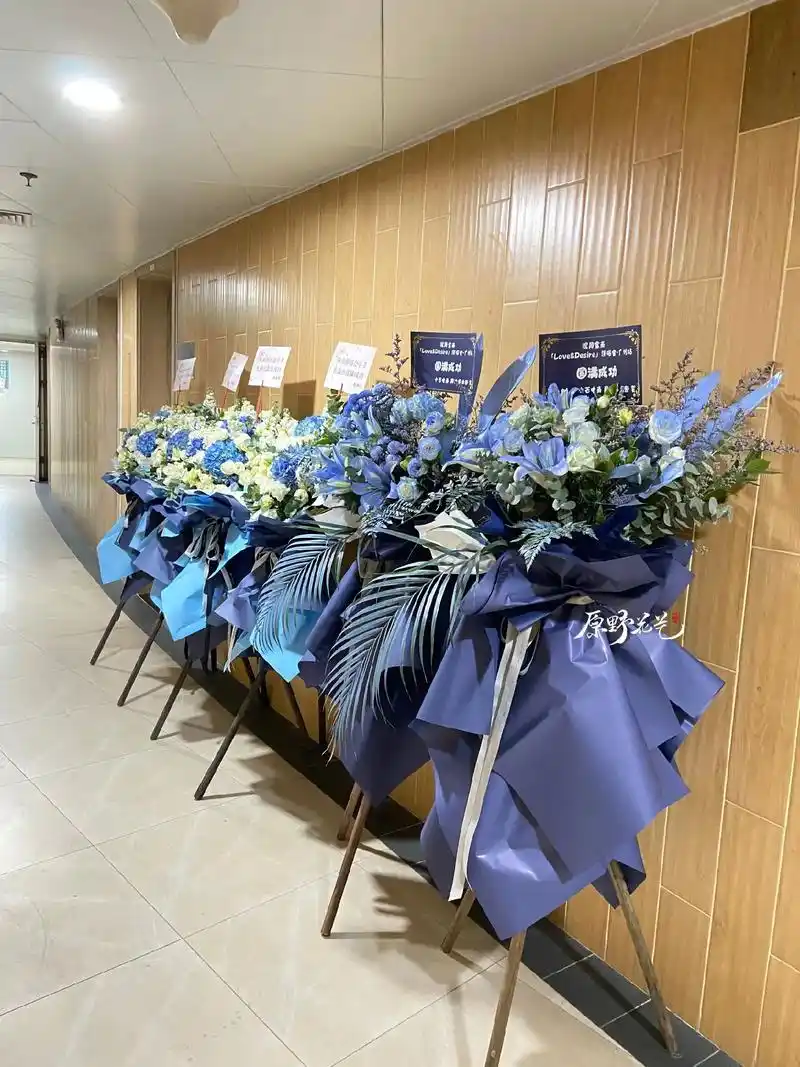 明星应援花篮 #周震南广州演唱会 - 抖音