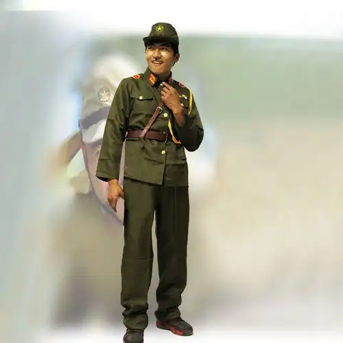 荷续日本兵军装套装日本小鬼子进村搞笑抗战小品年会表演出服装