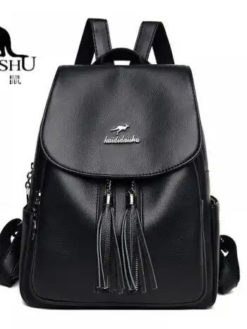 奢侈品牌袋鼠女包官方专柜送妈妈品牌真皮双肩包女新款时尚韩版大容量