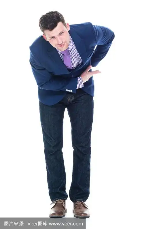 男人,男性美,图像,鞠躬