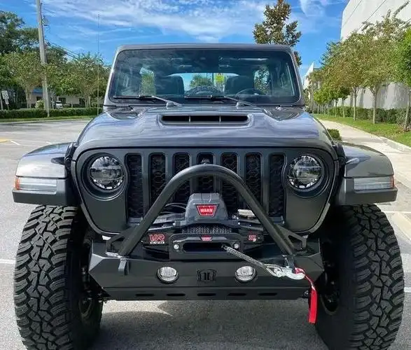 jeep越野车牧马人图片(新潮版jeep牧马人亮相)