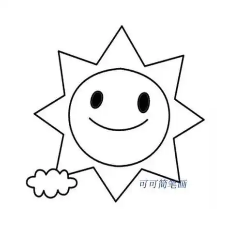 三岁儿童简笔画 3岁小孩画画简单图片大全