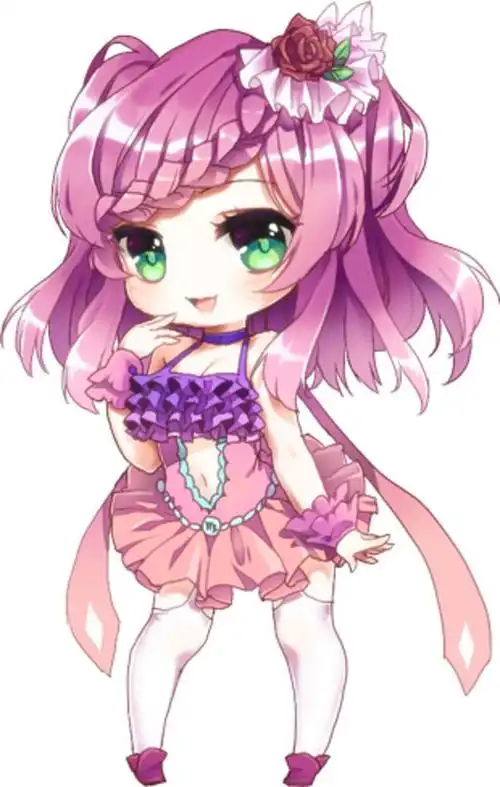 q版人物,美少女,萌萌哒