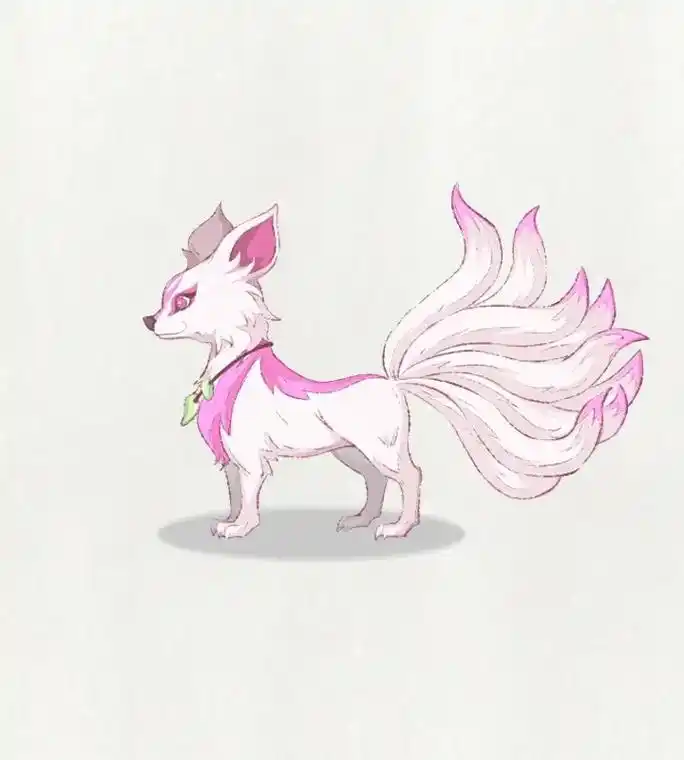 零基础学画画  #梦幻恐龙园 #九尾狐  - 抖音