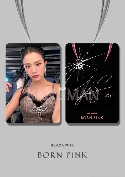 blackpinkjisoo自制小卡