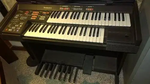 日本原装双层电子琴