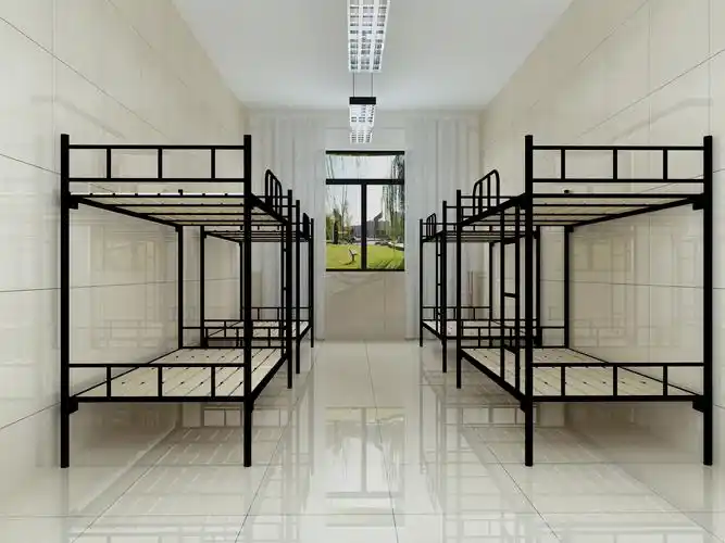 特价寝室上下铺_铁艺员工宿舍双层学生寝室加厚钢管1.