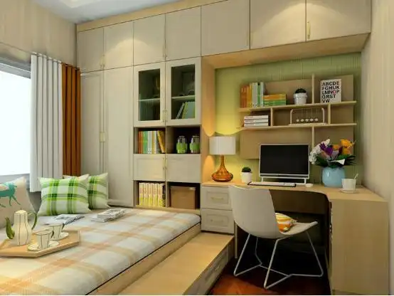 拥有卧室书房一体的房间,是一种什么样的体验?