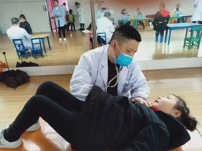 2019年崇安幼儿园免费健康体检