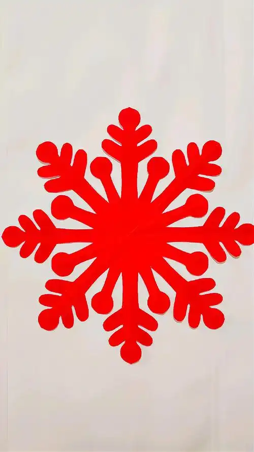 超级简单的雪花剪纸教程新手一看就会的剪纸