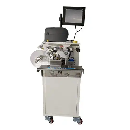 zcut-430jp线材对折贴标机带纠偏型