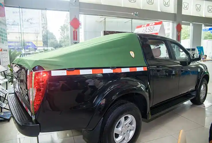 皮卡车篷布 皮卡车后箱篷布 皮卡车专用篷布 防雨防水帆布 风骏5 域虎