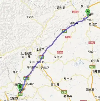 走g5京昆高速 ,全程 240 公里,3 小时    分钟.