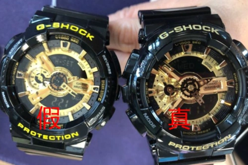 卡西欧黑金怎么看真假