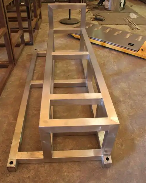 金属钣金 304不锈钢机架 支架加工 焊接抛光打磨加工_产品图片_佛山市