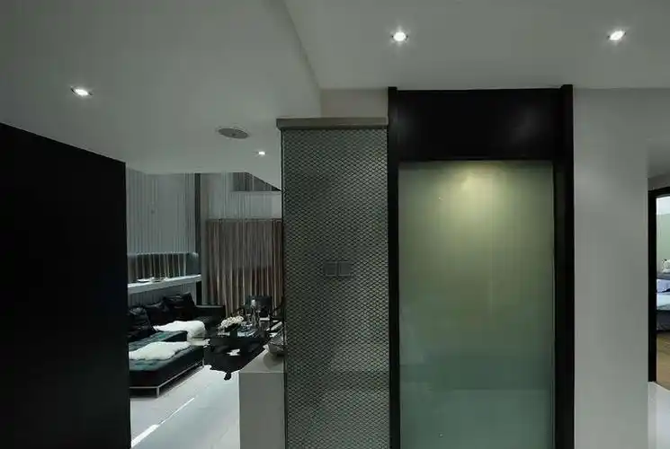 现代风格钢化玻璃门装修效果图#1049433774