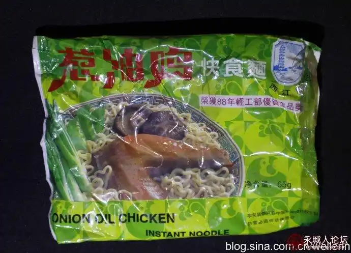 味道小时候挚爱的葱油鸡方便面80后怀念年少时光