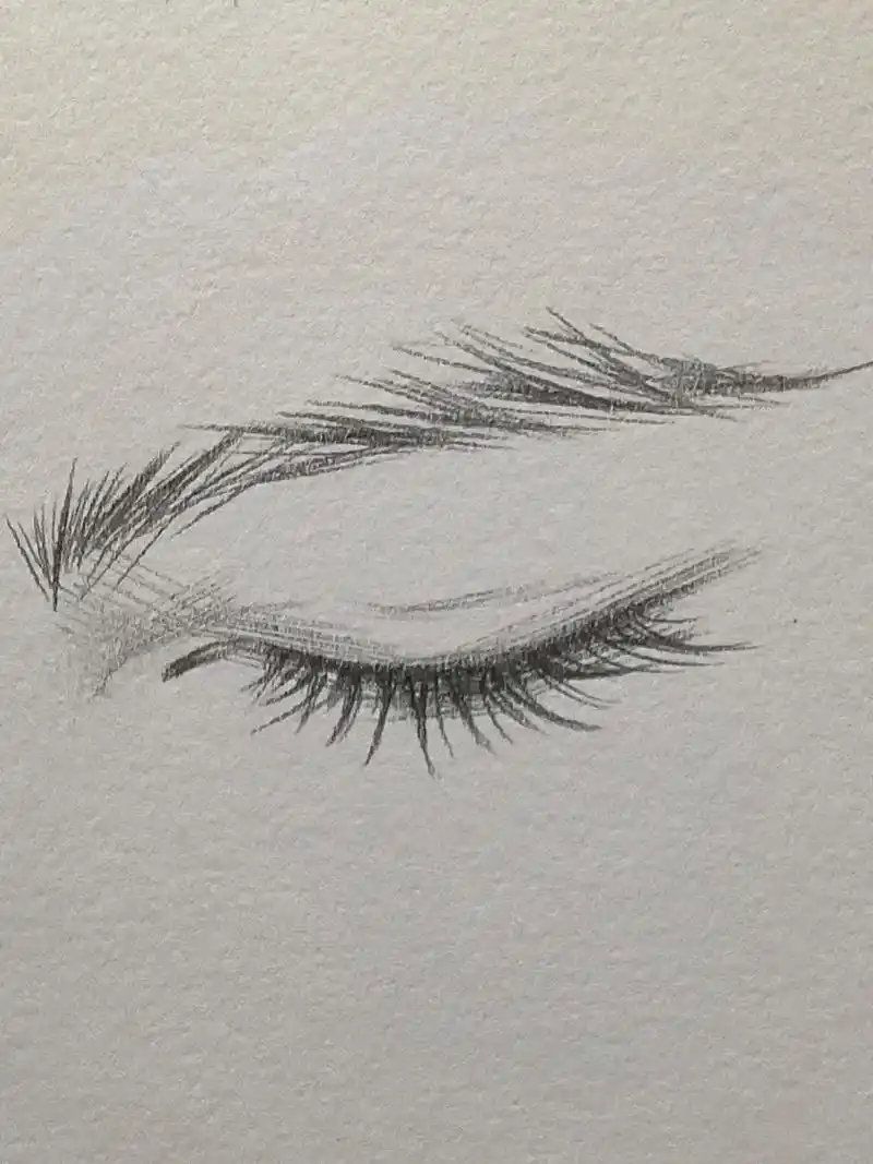 天黑请闭眼94.#画眼睛 #素描 #跟着抖音学画画 #素描教 - 抖音