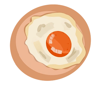 煎蛋黄图片大全