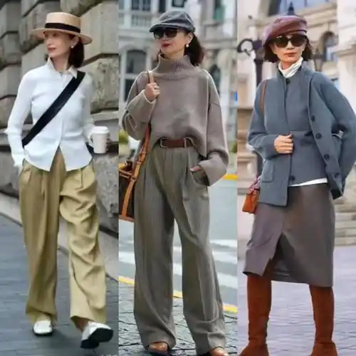 看了三木妈妈穿搭才发现,原来着装搭配帽子是秋冬优雅时尚的秘诀