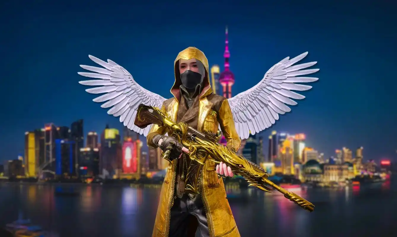 黄金风衣4k超清壁纸来了97需要点赞加关注#和平精英壁纸 - 抖音