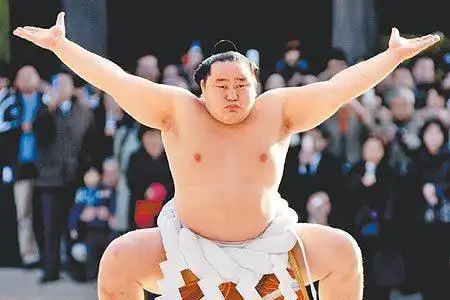 最年轻的横纲力士,朝青龙