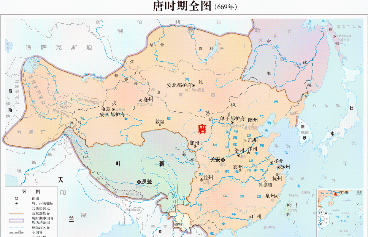 历史上,除了大唐帝国,还有哪些以"唐"作为国号的国家?