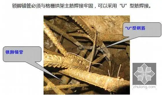 锁脚锚管,锚杆施工