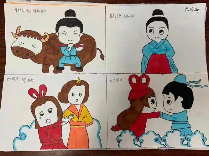 《牛郎织女》连环画