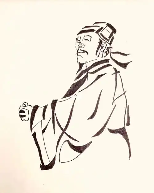 杜甫的两句诗在图里