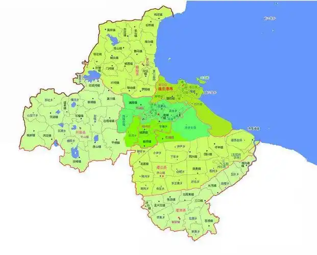 江苏省连云港市因连岛与云台山得名中国优秀旅游城市