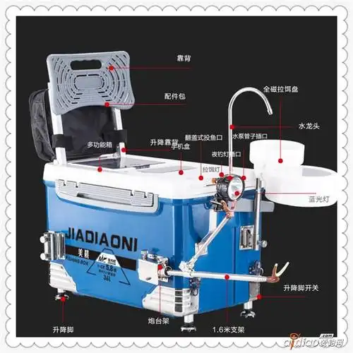 【渔乐照相机】秀一秀我的佳钓尼美晨钓箱