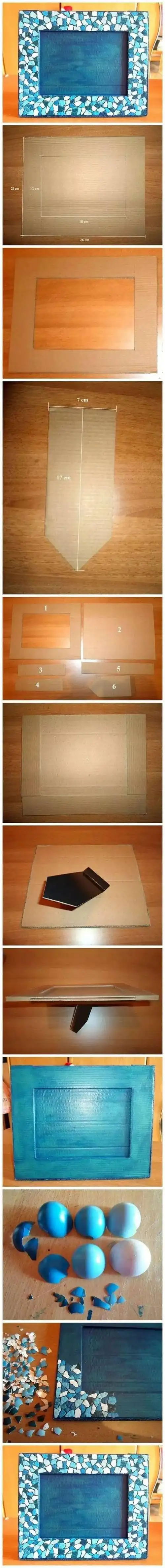 变废为宝!旧纸箱除了能做漂亮的相框,还能做这么多东西!