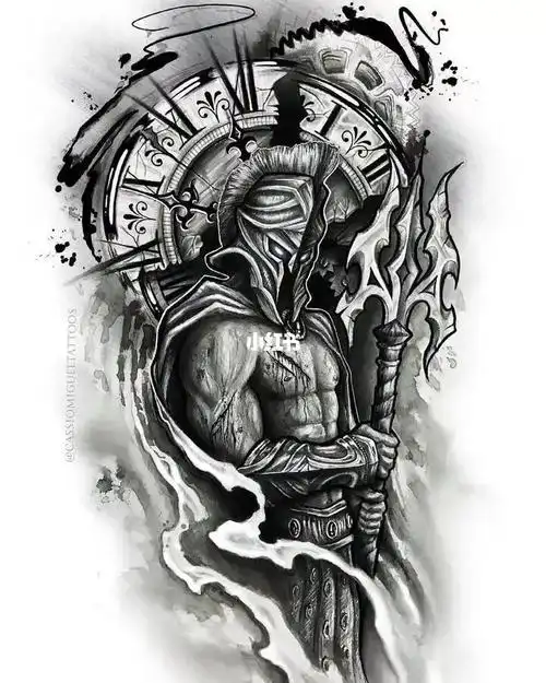 欧美写实纹身丨手稿分享